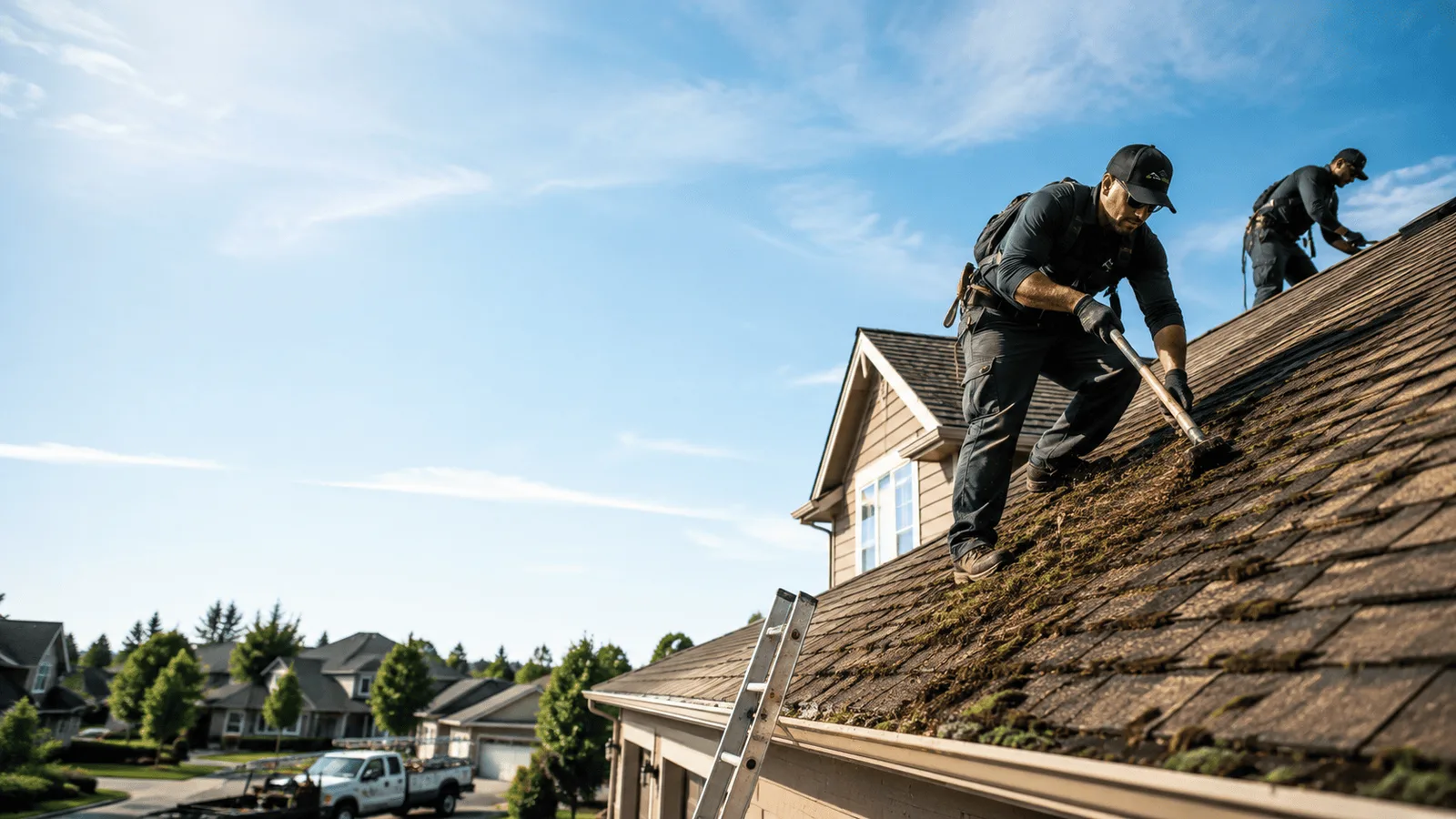 Roof Moss Removal in Mapleton, ND near me